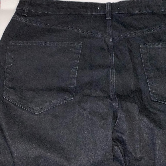 NWT ASOS DESIGN Baggy Carpenter Jeans in Washed Black - Picture 8 of 9